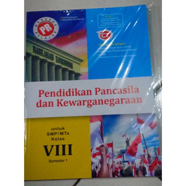 Buku LKS PR PPKN intan pariwara smp kelas 8