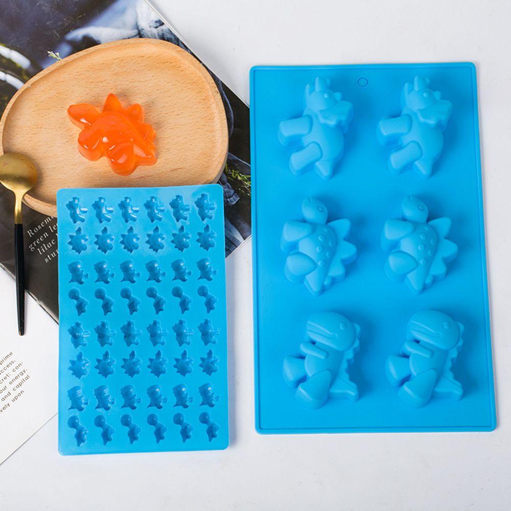 Top Dinosaurus Silicone Mold Baking Fondant Drip Mold Cetakan Silikon Hias