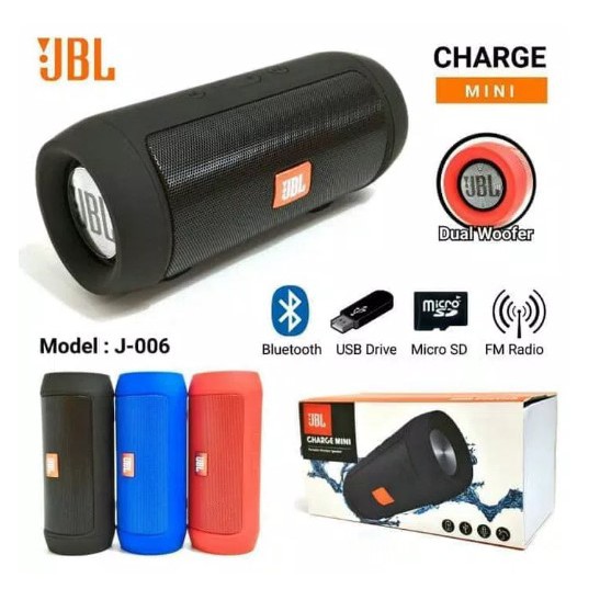 Speaker Bluetooth JBL J006 Subwofer Super Bass Murah