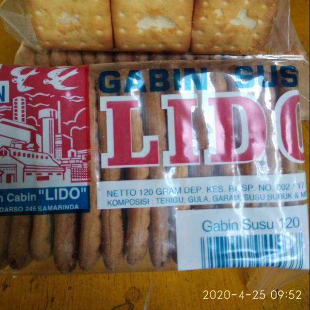 

Gabin Susu Lido 120 gr