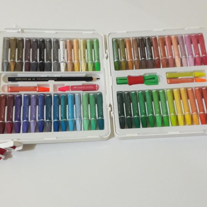 

Promo Crayon Hexagonal Oil Faber Castell 60 warna