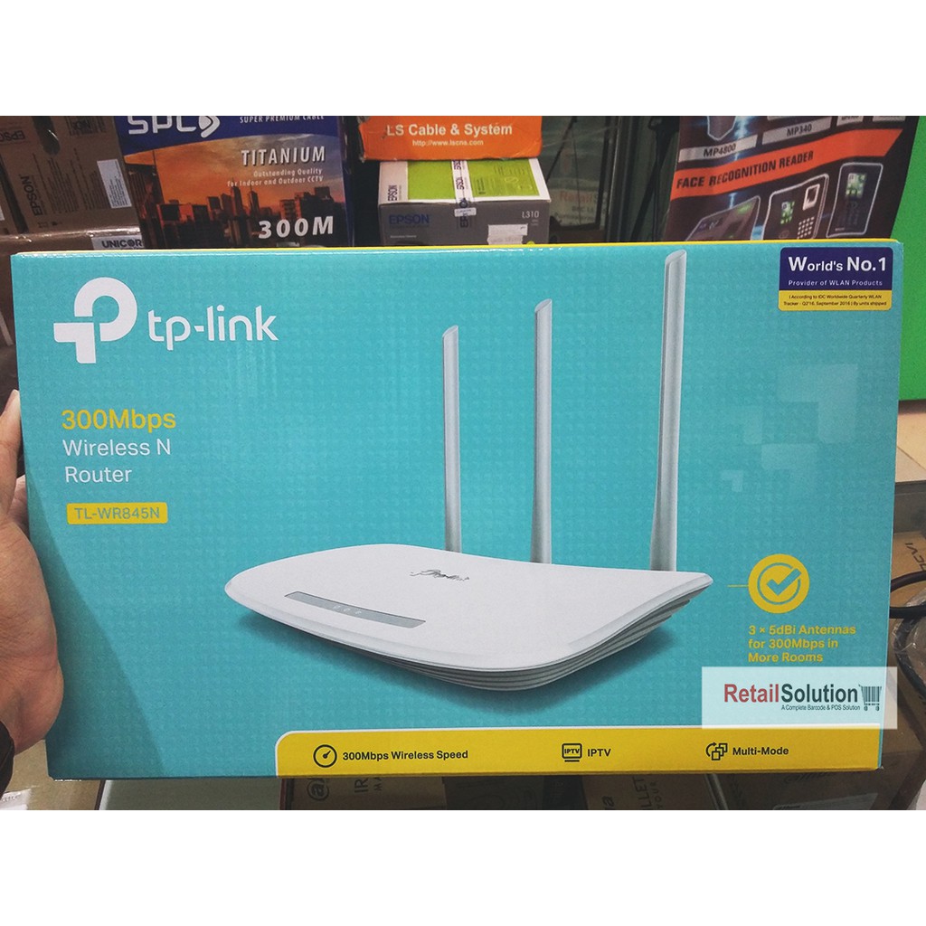 TP Link TL-WR845N 300Mbps Wireless N Router - Access Point Extender