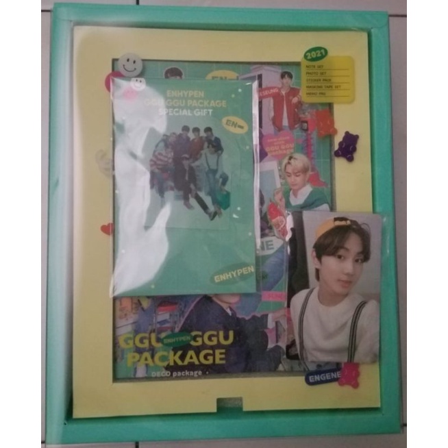 FULL SET GGU GGU PACKAGE ENHYPEN PC JUNGWON