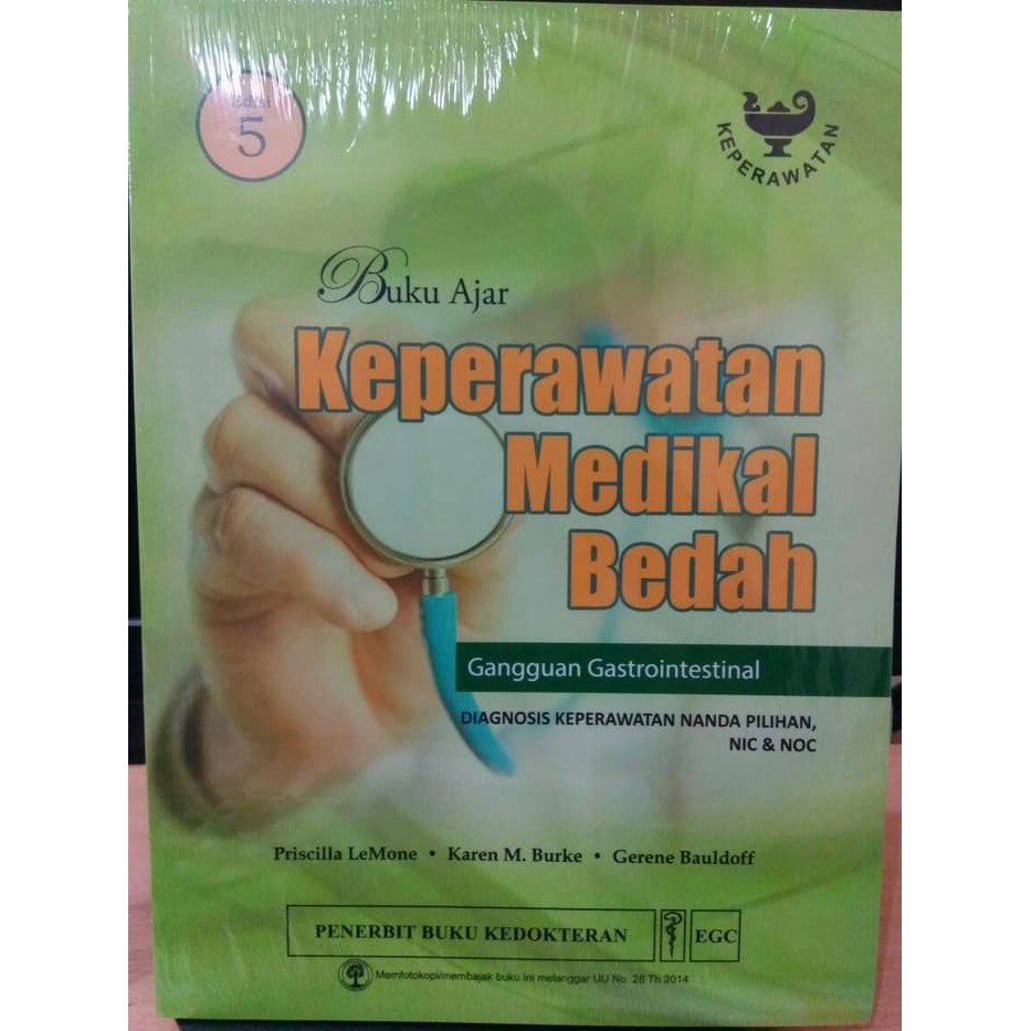BUKU AJAR KEPERAWATAN MEDIKAL BEDAH  GANGGUAN GASTROINTESTINAL ED.5