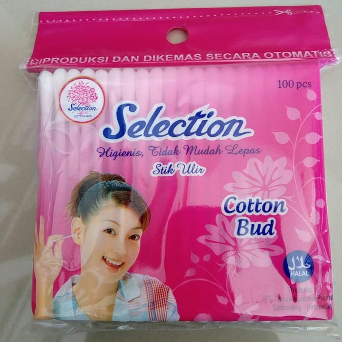 Cotton Bud Selection Isi 100pcs Minimal Beli 3pcs