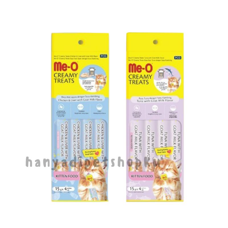 Meo Creamy Treats Snack Kucing Kitten