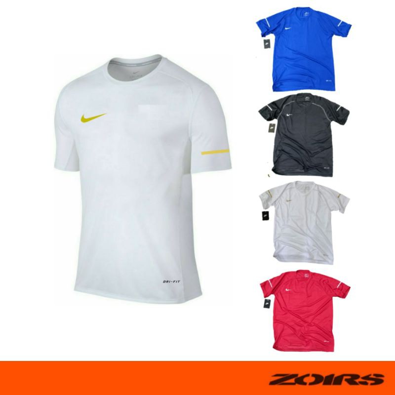  baju  olahraga  pria  jersey running senam sepeda kerah V 