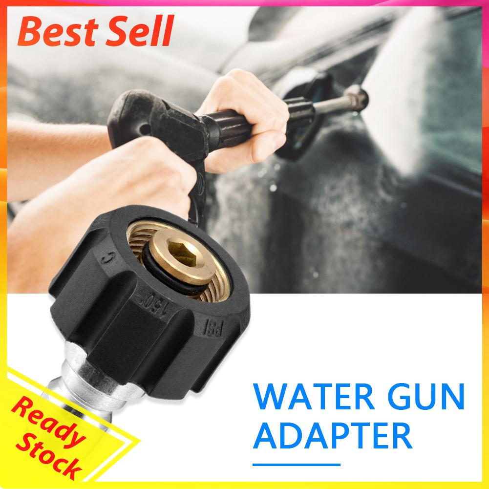 Adapter Konektor Male 1 / 4 3 / 8 Ke M22 14 15 Female Untuk Pressure Washer