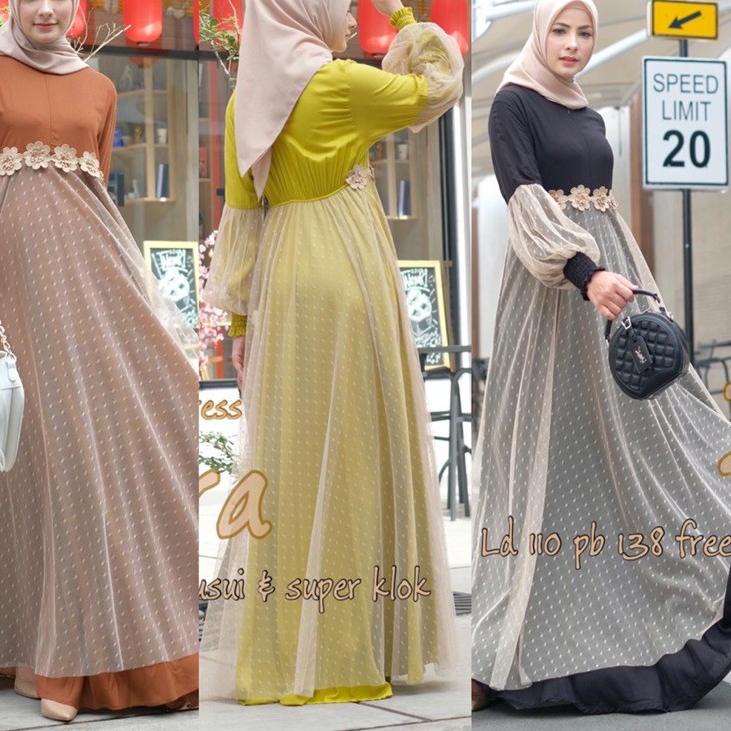 Pasti Ada Dress Zaira- Dress Arab by Dolce Dress**