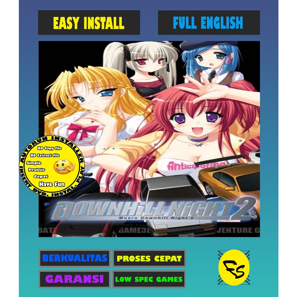 Game PC Moero Downhill Night 2 Game VN