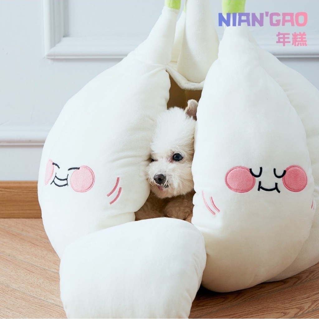 Big Garlic Bulb Pet Bed Kandang Tidur Kucing Anjing Jumbo Dia 55cm