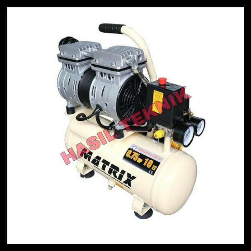 Kompresor Listrik Matrix 3/4HP 0.75PK Oiless Silent