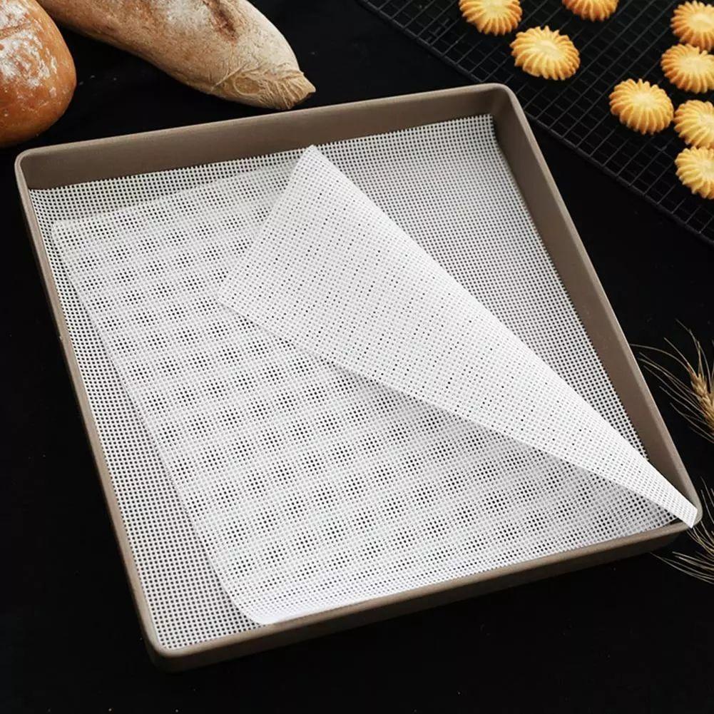 Nickolas1 Pastry Dim Sum Mesh Safety Alat Dapur Silikon Praktis Matras Dehydrator Buah Anti Lengket