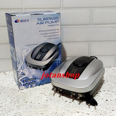 RESUN AIR8000 AIR 8000 mesin pompa aerator gelembung udara aquarium airpump