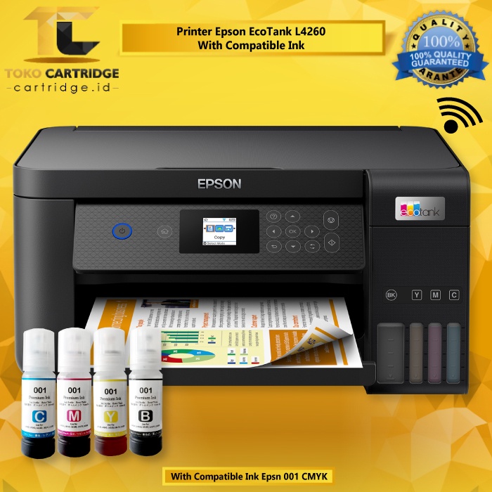 Printer Epson EcoTank L4260 L 4260 l4260 A4 Wi-Fi Duplex All in One Ink Tank