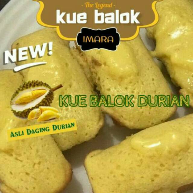 

Kue Balok Imara - Durian (Isi 5 pcs)