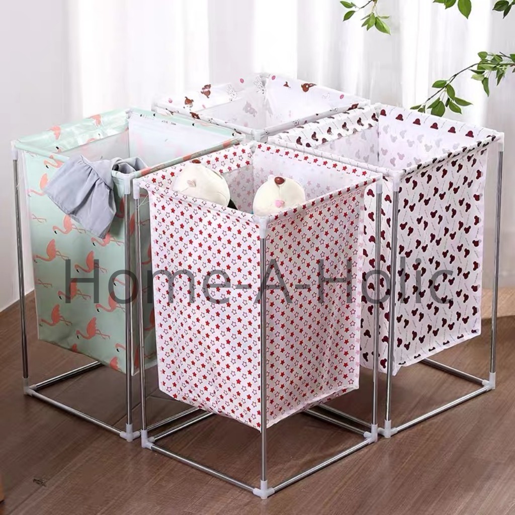 Keranjang Laundry Bag Kotak Basket Storage Tempat Baju Keranjang Laundry Bag Kotak Basket Storage Tempat Baju