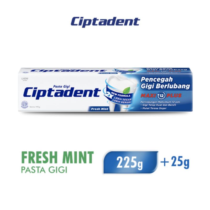 CIPTADENT 225GRAM PASTA GIGI