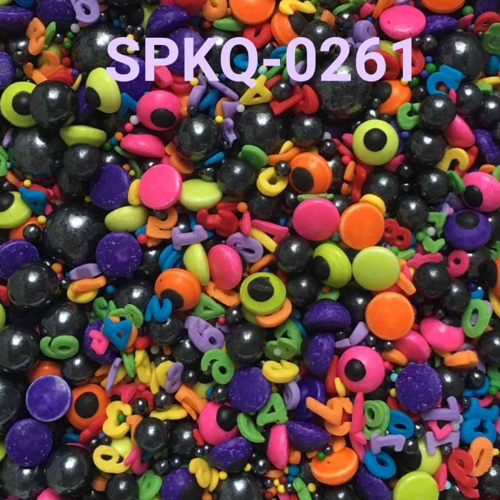 

SPKQ-0261 SPRINKLES SPRINKLE SPRINGKEL 250GR MUTIARA HITAM MIX HEMAT
