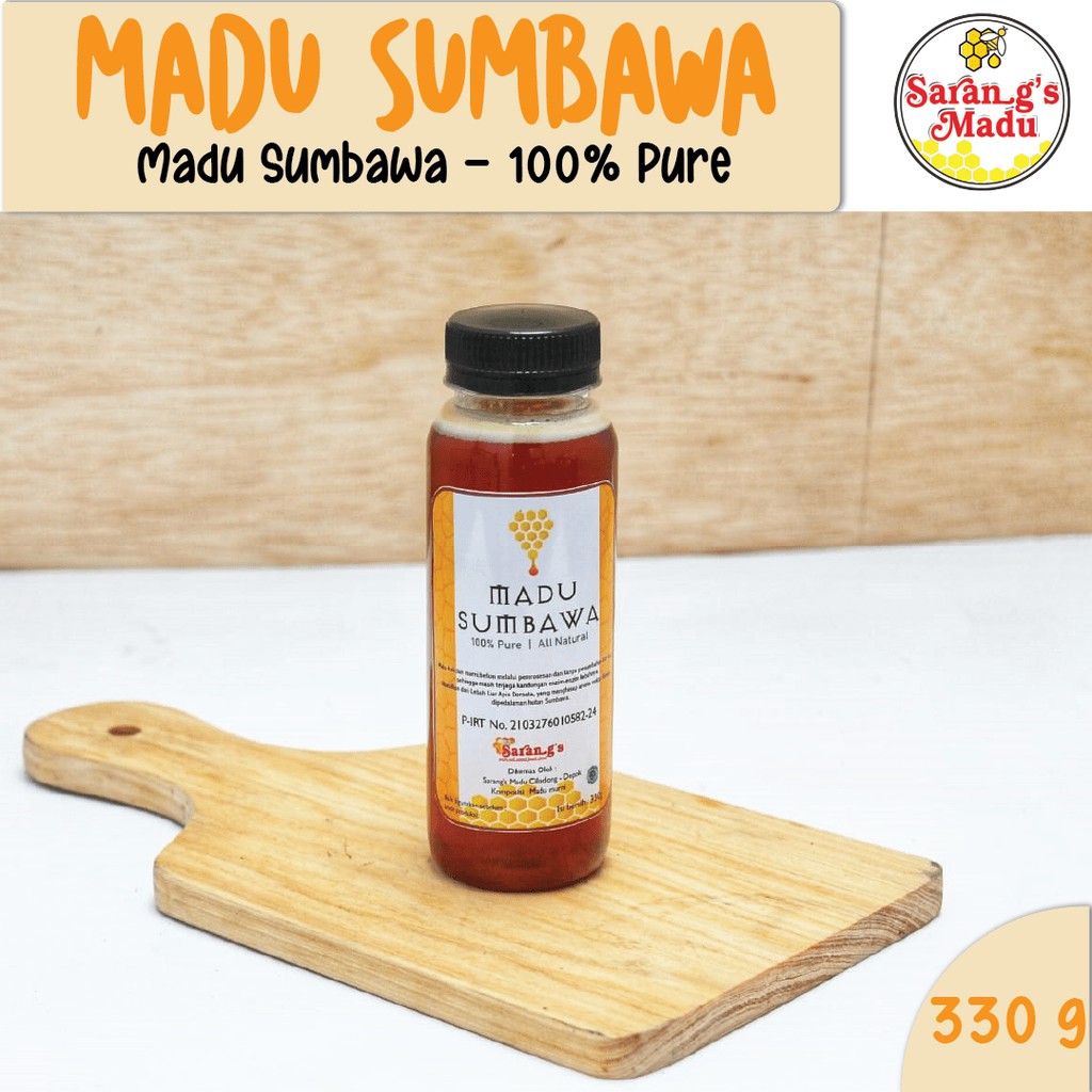 

Madu Sumbawa murni Asli Raw honey Original 330g