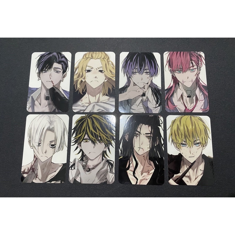 PHOTOCARD TOKYO REVENGERS BONTEN BY Ku_hA RAN HAITANI MIKEY RIN SANZU KAZUTORA BAJI CHIFUYU