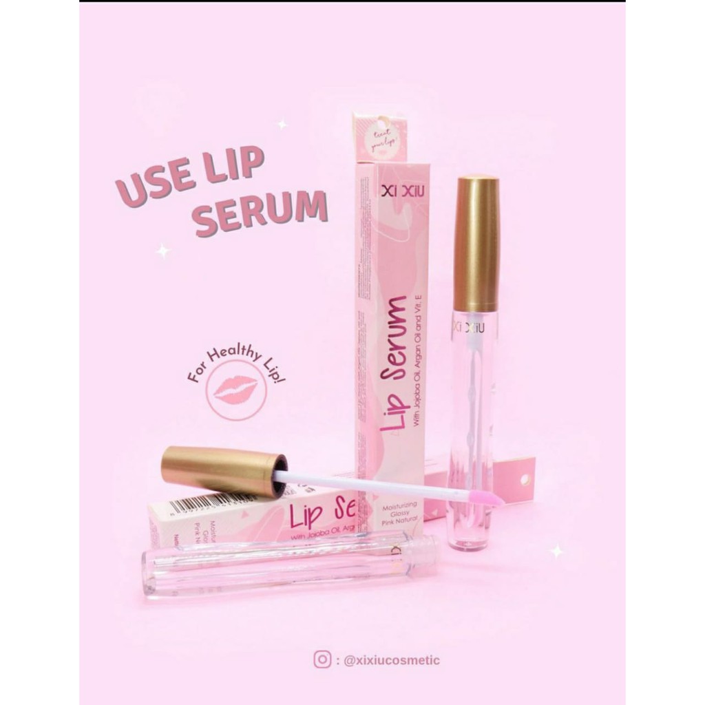 XI XIU LIp Glow Serum - 3gr (Lip Serum) ORIGINAL BPOM