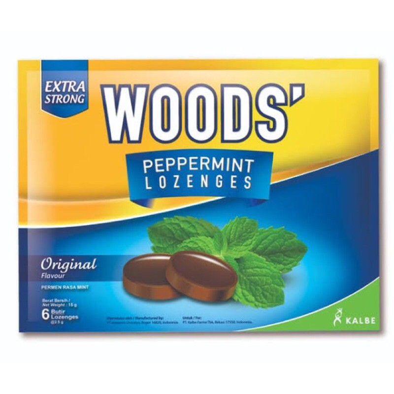 

Permen Woods Lozenges 6s