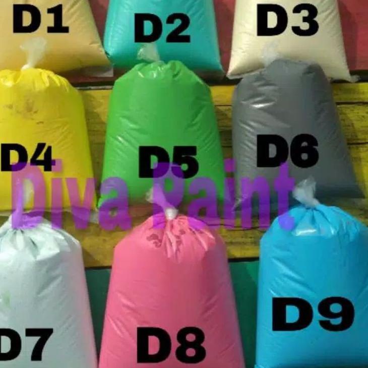 【BIG SAVING】 cat tembok kiloan cat dinding kiloan cat acrylic murah 1kg {Original}/[Star]/COD/「Termu