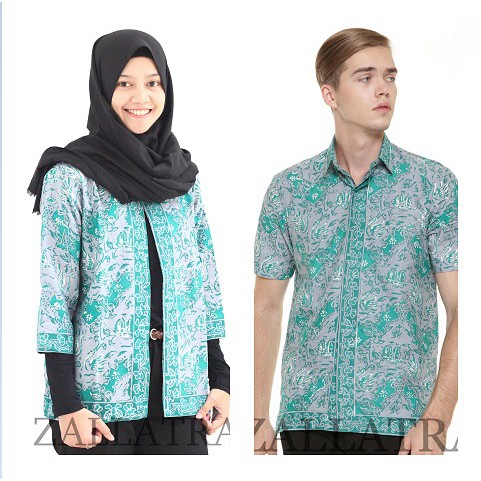 Couple Batik Cap Asli Jambi - Zallatra