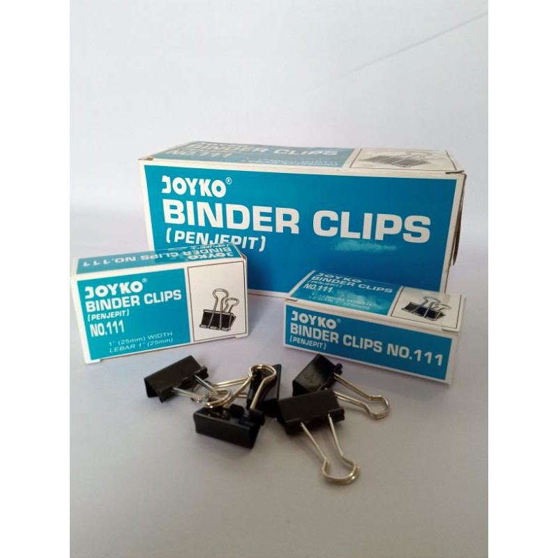 

binder clip joyko / penjepit lebar 111 1" (25mm)
