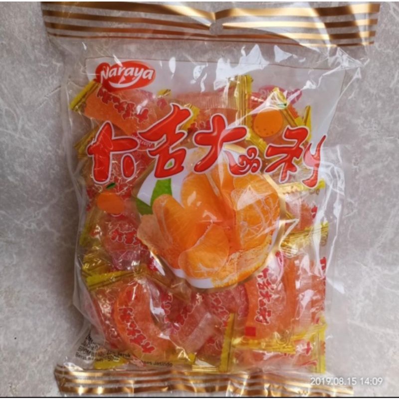 

jelly jeruk mandarin perbungkus 500gr