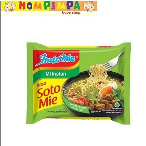 

INDOMIE MIE INSTAN RASA SOTO 70 GR