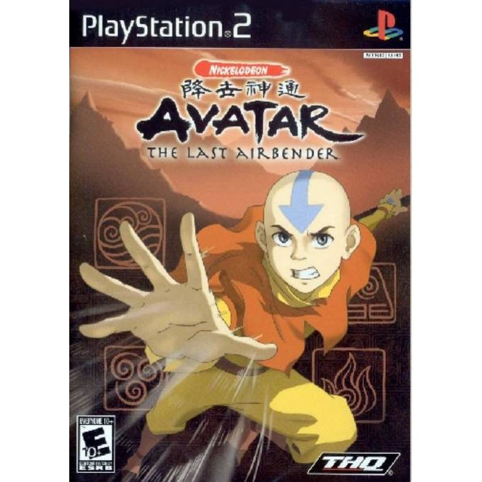 Kaset DVD Games PS2 Avatar The Last Airbender