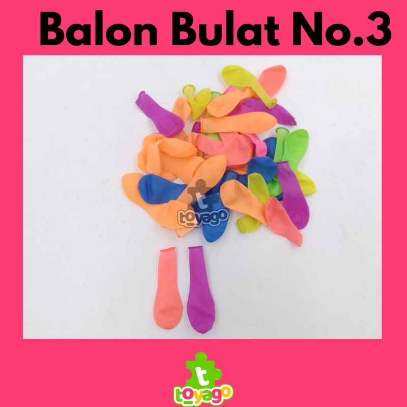 Balon Jari/Balon Air isi 500 Pcs grosir murah