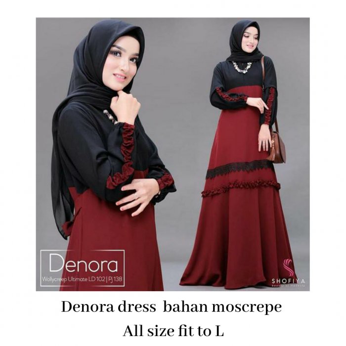 D ANATA Gamis Dress Denora - AS-DENORA-DRESS