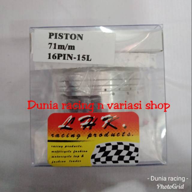 Piston LHK 71 pin 16 Asli dan original LHK Thailand