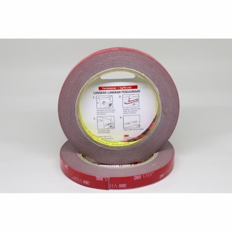 

Double tape 3M VHB 12mm x 4.5mm Original 3m - Berkualitas