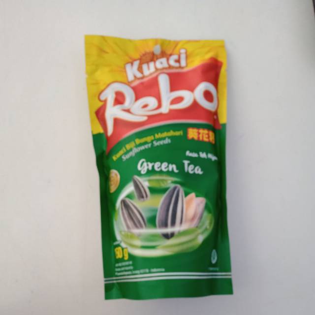 

Promosi Rebo kuaci green tea besar 150g