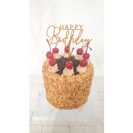 

Moka Nougat Cake Ultah