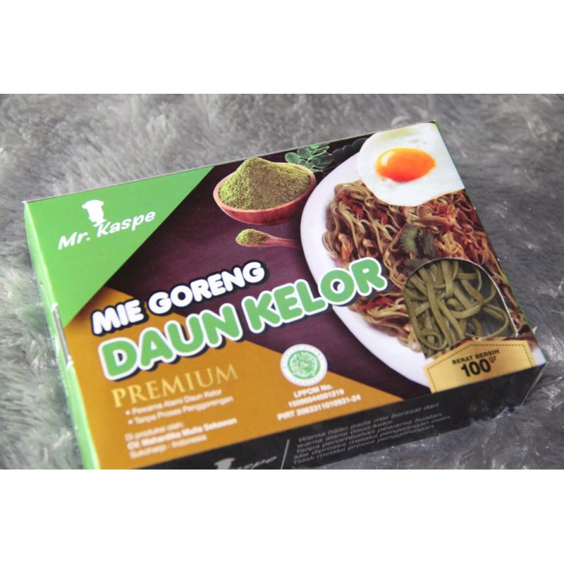 

MR. KASPE MIE GORENG DAUN KELOR 100GR X3PCS