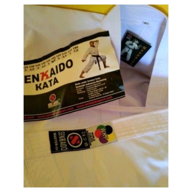 Karategi kata Senkaido Master Gi baju Karate