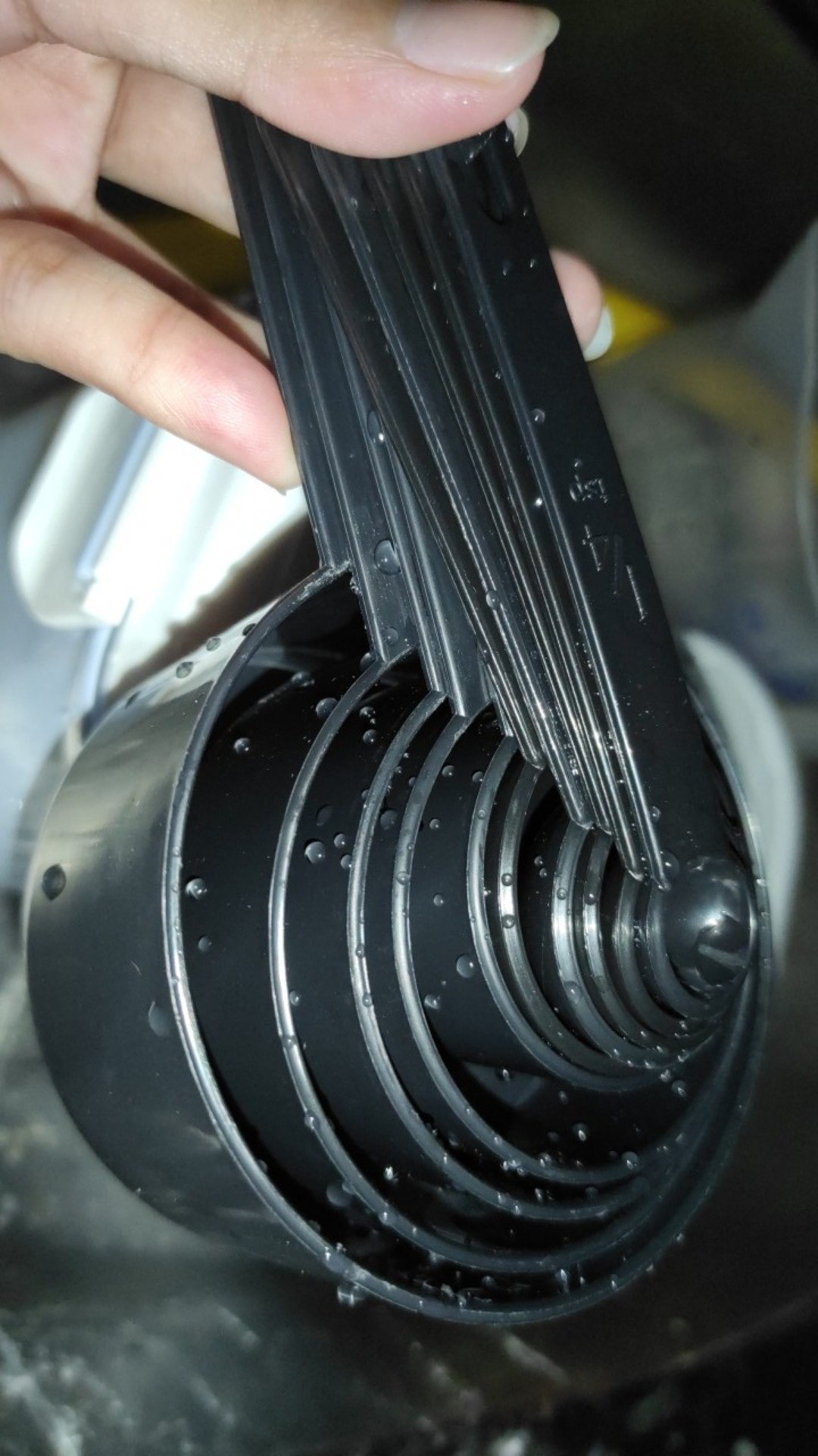 Alfaindo Sendok Ukur Plastik Alat Dapur 10pcs Per Set - Ku020