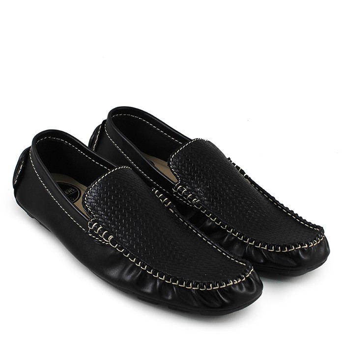 Sepatu Pria Walkers Etnic Sepatu Slip On Keren Murah Warna Hitam