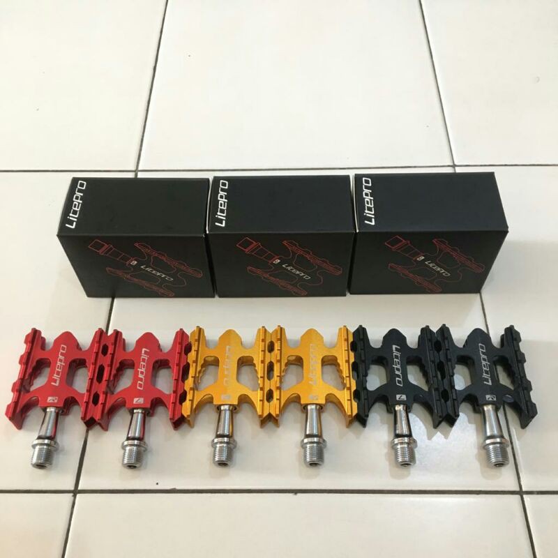 Pedal Sepeda Lipat Litepro Original Bahan Alloy