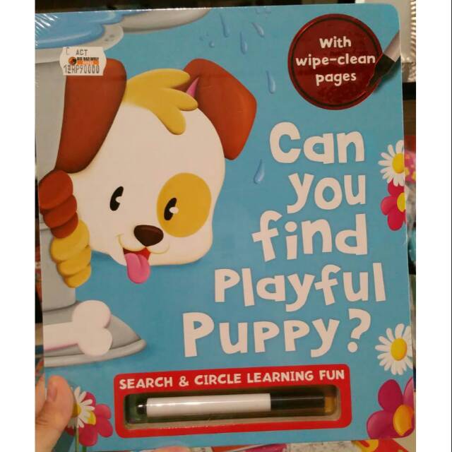Buku wipeclean puppy