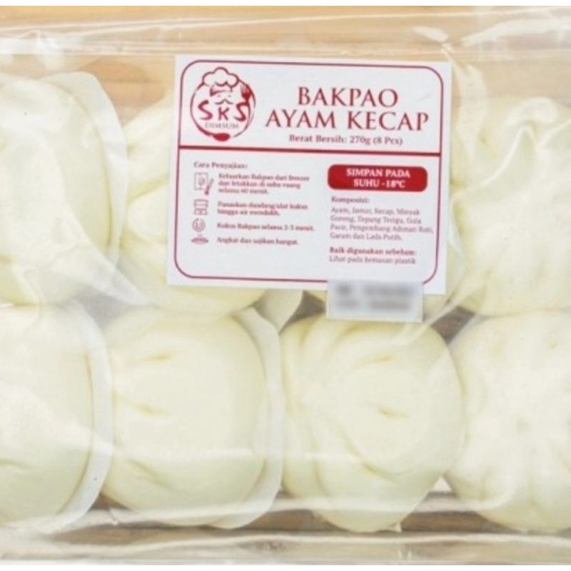 

Dismum SKS Frozen - Bakpao Ayam Kecap isi 8 pcs