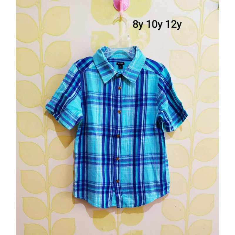 Kemeja anak kiabi 8y 10y 12y