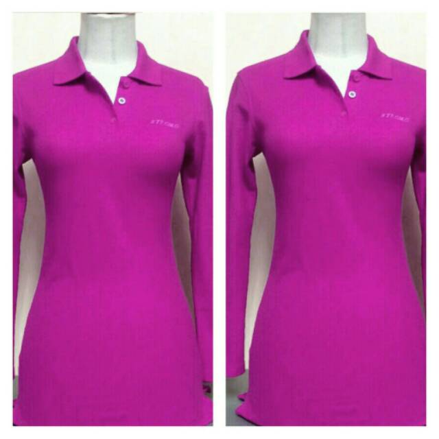 KAOS POLO SHIRT PINK FANTA KATUN PIQUE LACOSTE