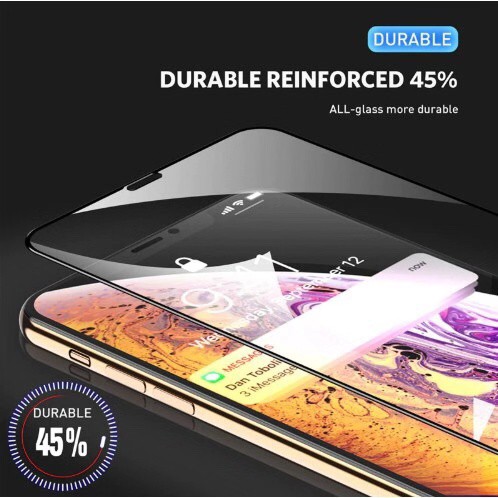 Pelindung Layar Kaca Tempered 10D Clear Anti Blueray untuk iPhone 6 7 8 plus x xs xr 11 pro max