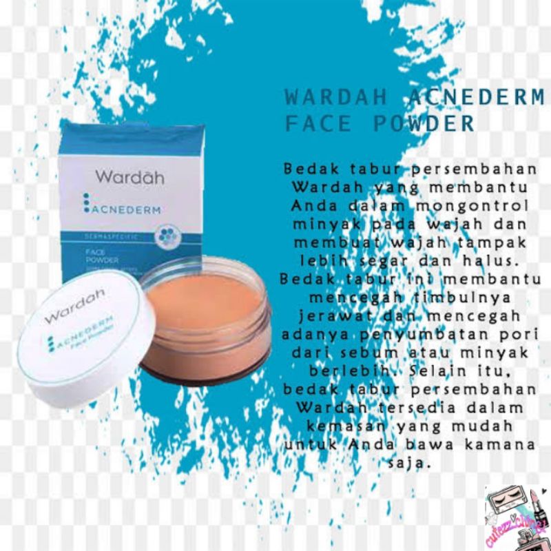 ☃Cutezz_Ching1☃Wardah Acnederm Face Powder 20g